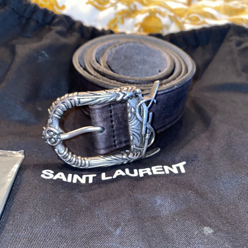 Saint Laurent belt